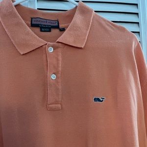 Vineyard Vines Men’s Orange Polo